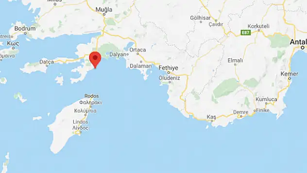 Muğla'da 5.2 büyüklüğünde deprem
