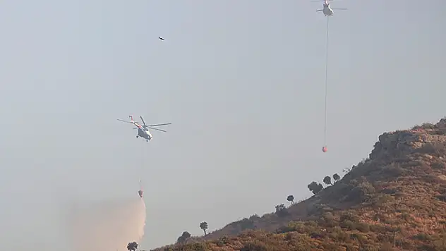 Muğla'da 6 noktada yangınlar devam ediyor