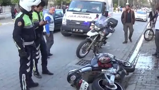 Muğla'da motosiklet devrildi: 2 yaralı