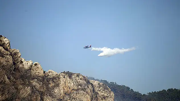 Muğla'daki orman yangını 4'üncü gününde
