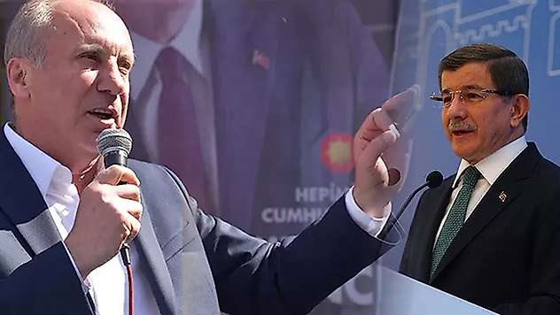 Muharrem İnce'den Davutoğlu'na Gazze yanıtı: Savaşmak istiyorsa uçak biletini alırız