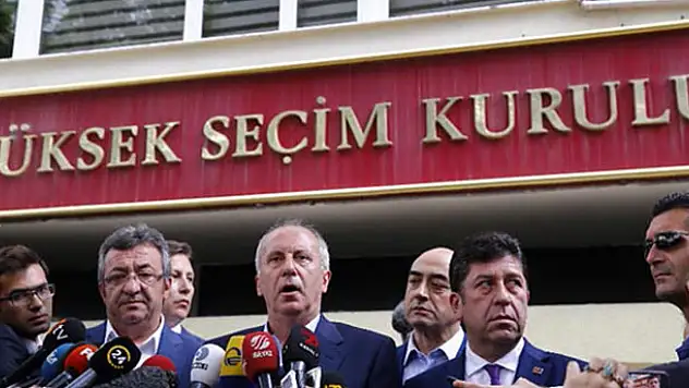 Muharrem İnce YSK önünde açıklama yaptı