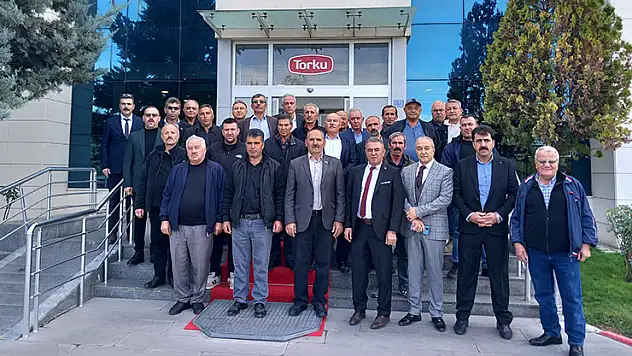Muhtarlardan Çumra Şeker Fabrikasına teknik gezi
