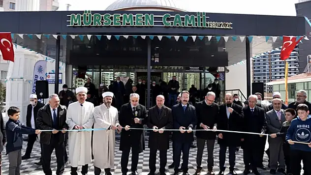 Mürsemen Camisi'nin açılışı Başkan Pekyatırmacı'nın katılımıyla yapıldı