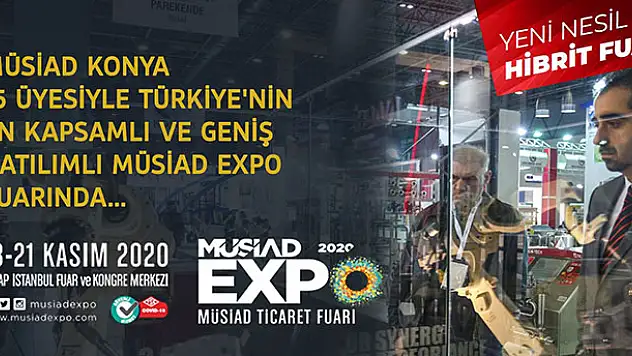 MÜSİAD EXPO'da Konya rüzgarı