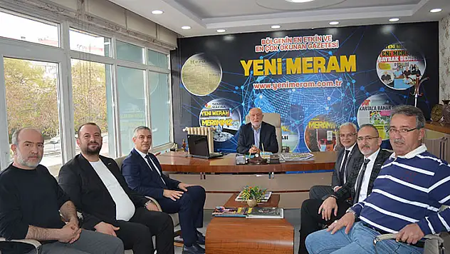 MÜSİAD heyetinden Yeni Meram'a ziyaret