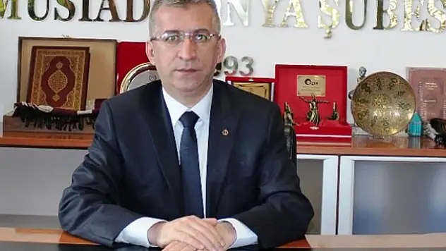 MÜSİAD Konya Şube Başkanı Şimşek: 'Bu Kutlu Yürüyüş Sonsuza Kadar Sürecektir'