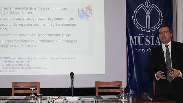 MÜSİAD Konya Şubesi'nde gündem DEİK
