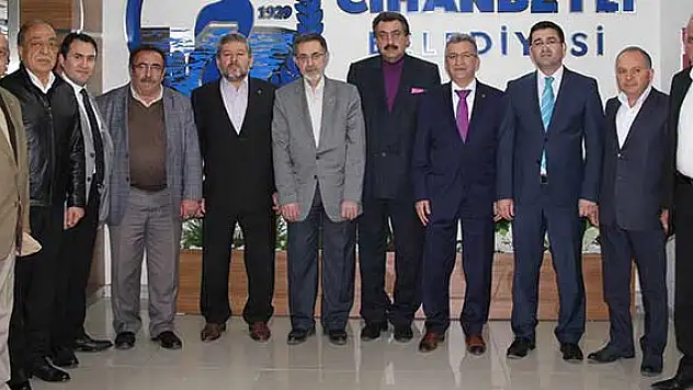 MÜSİAD Konya Şubesi'nden Cihanbeyli'ye ziyaret