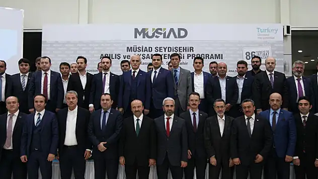 MÜSİAD Seydişehir şubesinin açılışı yapıldı