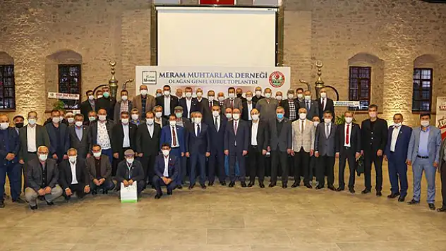 Mustafa Kavuş, 'Muhtarlarımızla kenetlenmiş büyük bir aileyiz'