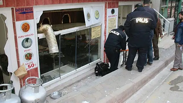 Mutfak tüpü patladı, 1 kişi yaralandı