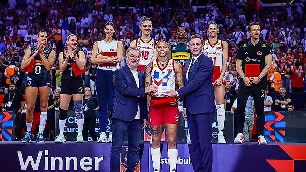 MVP ödülü sahibini buldu