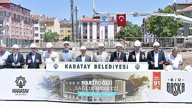 Nakipoğlu Sağlık Merkezinin temeli atıldı