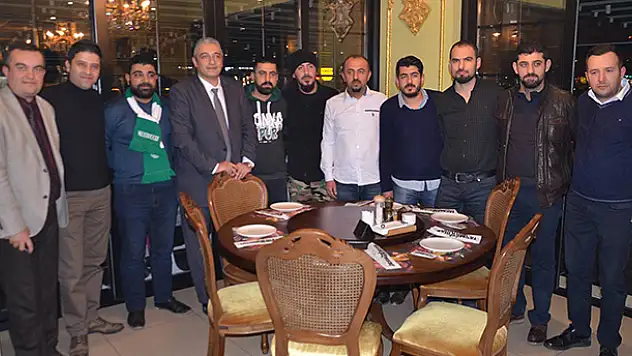 Nalçacılılar, gazetecilerle bir araya geldi