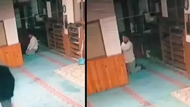 Namaz kılar gibi davranıp, hırsızlık yapıyordu
