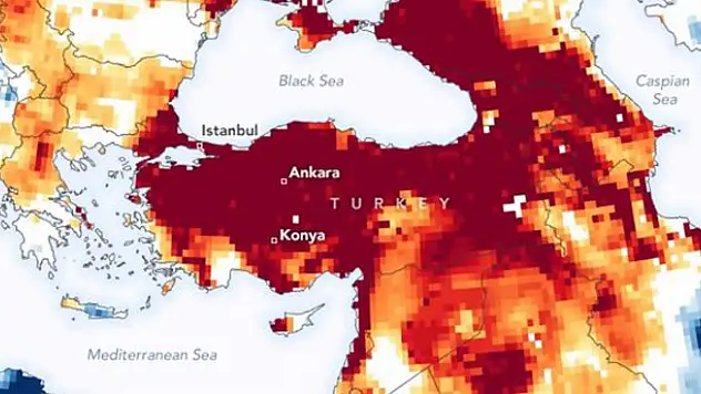 NASA'dan dikkat çeken Türkiye paylaşımı: Barajlardan sonra yeni tehlike yer altı suları