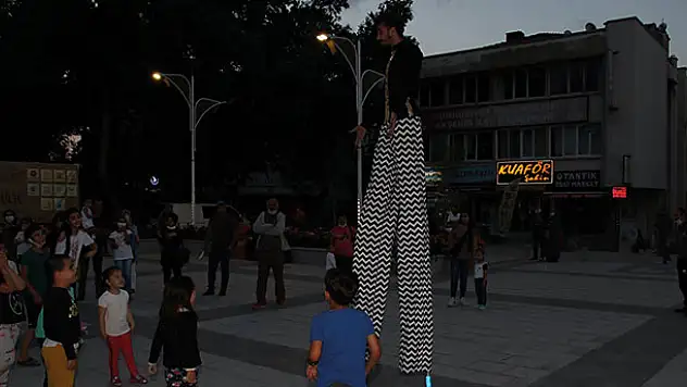 Nasreddin Hoca Şenliğinde çocuklar için etkinlik