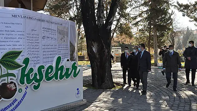 Nasreddin Hoca Türbesi'nin restorasyon çalışmaları başladı