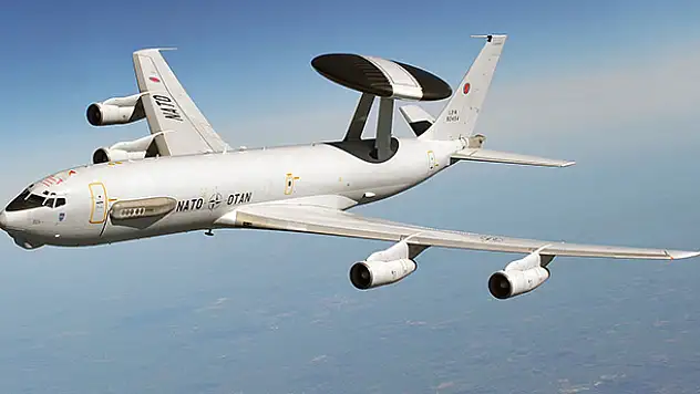 NATO'nun AWACS uçağı Konya'dan uçuşlara başladı