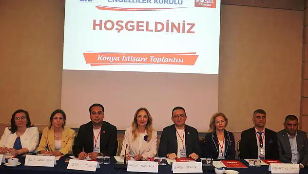 Nazlıaka: Engelleri hak temelli anlayışla aşabiliriz
