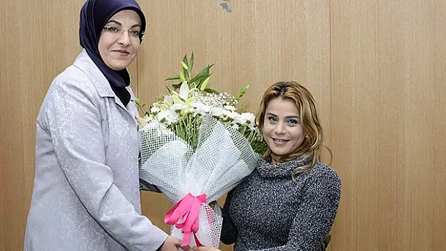 Nazmiye Muratlı, Başkan Toru'yu ziyaret etti