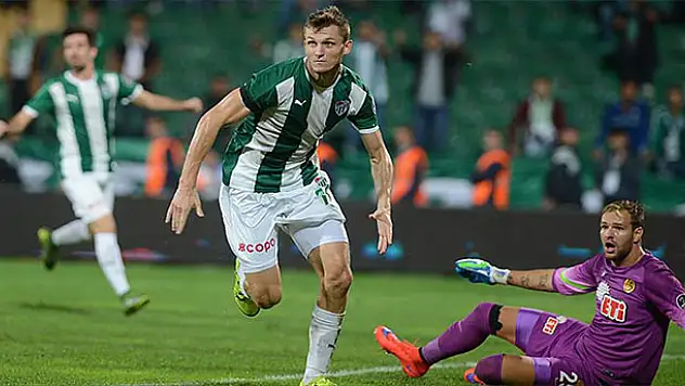 Necid atıyor Bursaspor kazanıyor