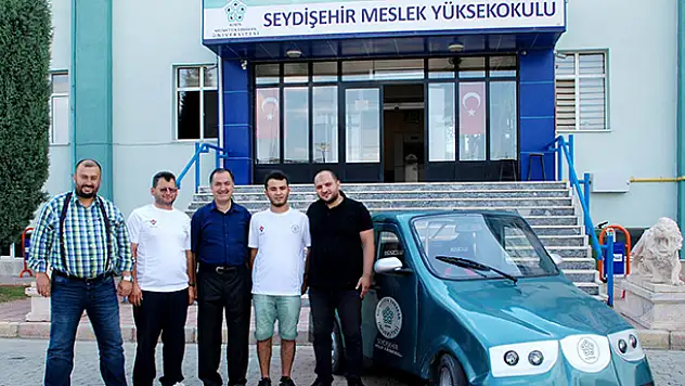 Necmettin Erbakan Üniversitesi'nde FATİH isimli araç üretildi