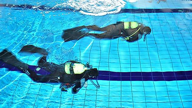 NEÜ'de donanımlı dalış dersleri ile arama kurtarma eğitimleri başladı