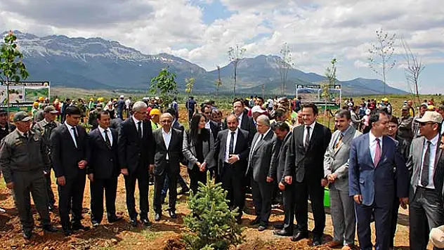 NEÜ'de fidanlar toprakla buluşturuldu
