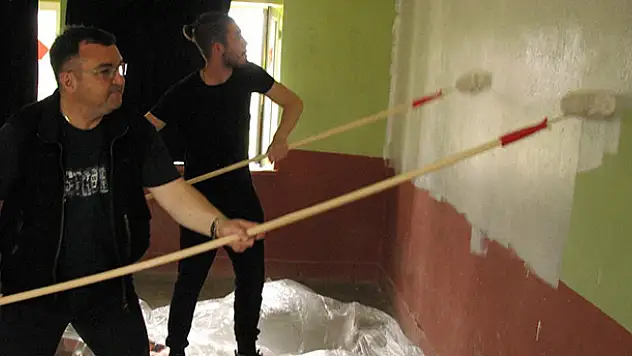 NEÜ'den köy okullarına geleneksel yardım etkinliği