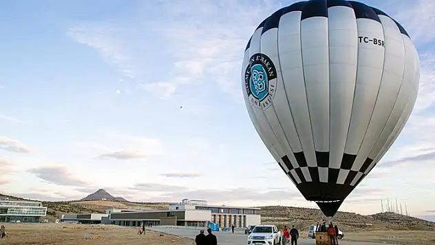 NEÜ, Konya'da balon turizmini başlatmak için çalışmalarını sürdürüyor
