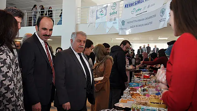 NEÜ'lü Öğrencilerden SOBE İçin Yardım Kermesi