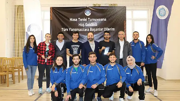 NEÜ Masa Tenisi Turnuvası sonuçlandı
