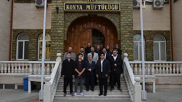 NEÜ öğrencilerinden İl Müftülüğüne ziyaret