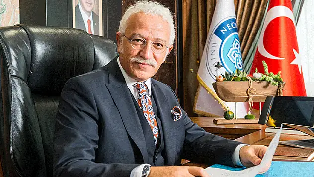 NEÜ Rektörü Zorlu, Yeni Meram Gazetesi'nin 76. kuruluş yıl dönümünü kutladı