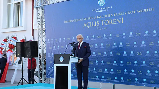 NEÜ Veteriner ve Ziraat Fakültelerinin bina açılışı yapıldı
