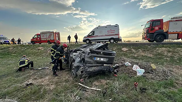 Nevşehir'de 2 otomobil çarpıştı: 1 ölü, 3 yaralı