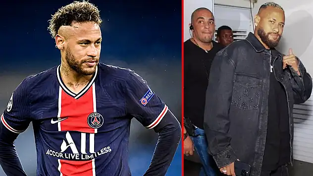 Neymar'ın son halini görenler tanıyamadı! Aldığı kilolar şaşkınlık yarattı
