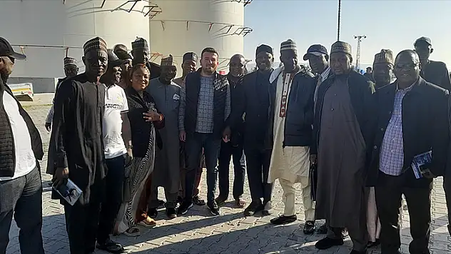 Nijerya heyeti Altınekin ilçesini ziyaret etti
