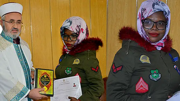 Nijerya Uyruklu Blessing Brandy Aguriase İslam'ı Seçti