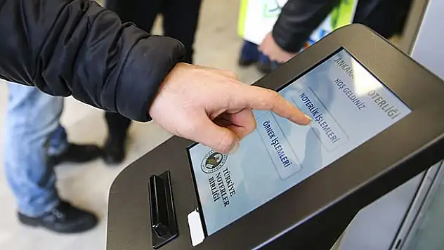 Nöbetçi noterlerden yoğun mesai