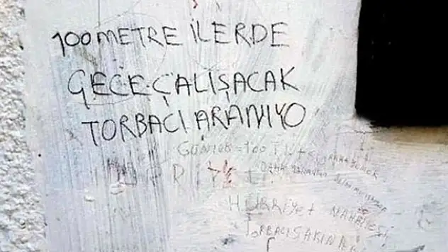 O duvara bu kez bakın ne yazıldı!