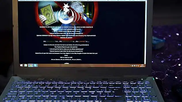 O internet sitesi hacklendi