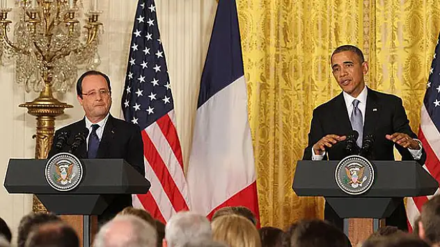 Obama ile Hollande DAEŞ'i konuştu
