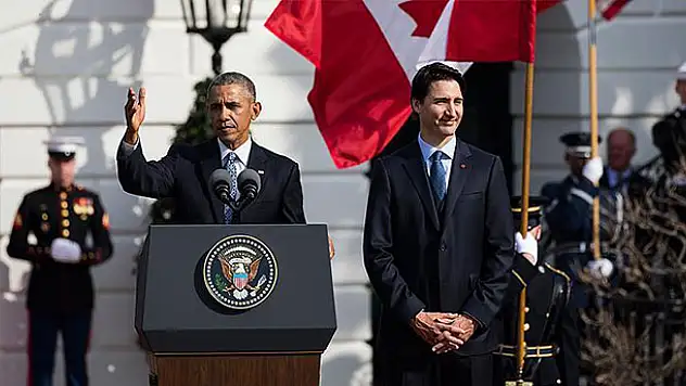 Obama, Trudeau'yu Beyaz Saray'da ağırladı