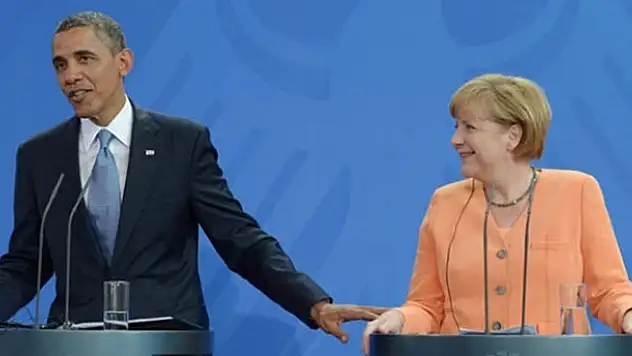 Obama ve Merkel'e kurşun geçirmez özel kürsü ve paravan