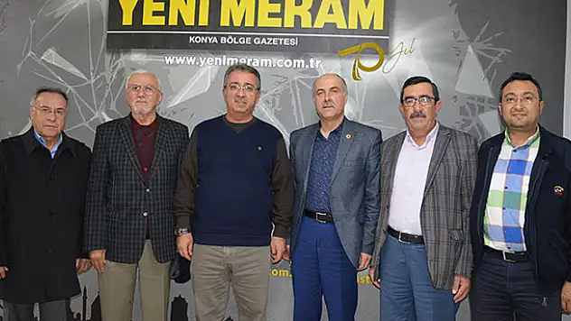 Obruklular derneğinden Yeni Meram'a ziyaret