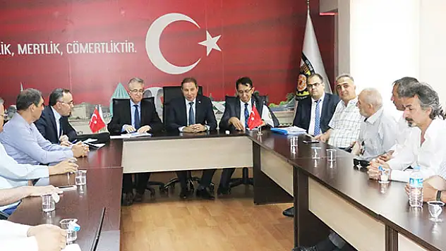 Oda başkanları mali af konusunda bilgilendirildi