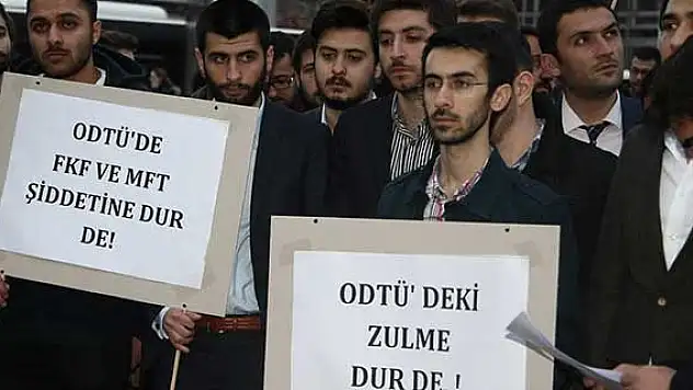 ODTÜ'de bazı öğrencilerin darbedilmesi